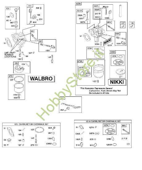 D - Carburatore, kit di revisione carburatore B&S - 21 €¦ 217902-0119-E1 brand Stihl